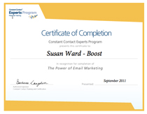 Email Marketing Certificate